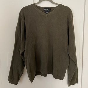 Eddie Bauer Forrest Green Sweater